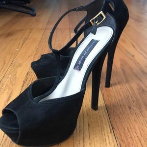 Steven Madden 6inch heels with 2 inch platform